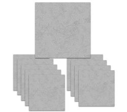 150 Servietten Lace embossed silver 33 x 33 cm ppd 007251