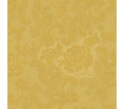 Servietten Lace embossed gold 33 x 33 cm ppd 007253
