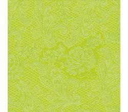 Servietten Lace embossed lime 33 x 33 cm ppd 007300