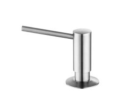 PYRAMIS 028101701 Einbau-Seifenspender EDELSTAHL mit 250 ml Füllvolumen / Seifenspender / Dispenser