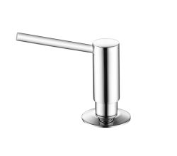 PYRAMIS 028101801 Einbau-Seifenspender CHROM mit 250 ml Füllvolumen / Seifenspender / Dispenser