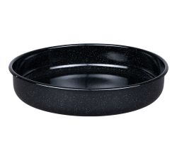 RIESS 0395-022 Bratrohrpfanne Ø 30 cm, Emaille