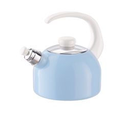 RIESS 0543-116 Flötenkessel Plus 2 Liter, pastell blau / Wasserkessel