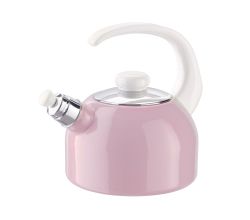 RIESS 0543-117 Flötenkessel Plus 2 Liter, rosa pastell / Wasserkessel