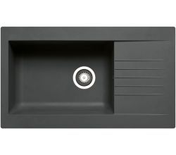 PYRAMIS Spüle SIROKO (86x50) 1B 1D aus Fibertek / SMC-Spüle / Fiberglasspüle / Ausschnitt 836 x 476 mm