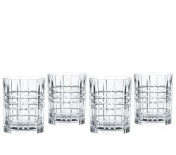 NACHTMANN 101050 SQUARE Whisky Tumbler 4er Set