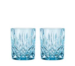 NACHTMANN 104239 NOBLESSE Whisky Tumbler AQUA 2er Set