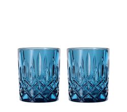 NACHTMANN 104243 NOBLESSE Whisky Tumbler VINTAGE BLUE 2er Set