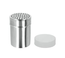 METALTEX Gewürzdose Inox mit satinierter Oberfläche / Streudose