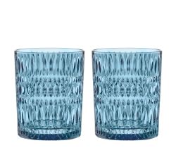 NACHTMANN 105389 ETHNO Tumbler VINTAGE BLAU 2er Set