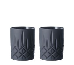 NACHTMANN 105394 NOBLESSE Whisky Tumbler SCHWARZ 2er Set