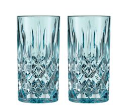 NACHTMANN 105710 NOBLESSE Longdrinkglas AQUA 2er Set
