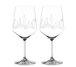 NACHTMANN 105722 TATTOO BOTANICAL WHITE Spritz/Wein Glas 2er Set