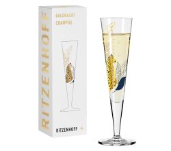 Ritzenhoff 1071033 Champagnerglas #33 GOLDNACHT Concetta Lorenzo 2023 in Geschenkbox