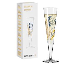 Ritzenhoff 1071034 Champagnerglas #34 GOLDNACHT Concetta Lorenzo 2023 in Geschenkbox