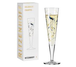 Ritzenhoff 1071043 Champagnerglas #43 GOLDNACHT Champus Christine Kordes 2024 in Geschenkbox