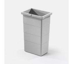 Ersatzeimer 10 L mit Kunststoffbügeln 1075969 für Hailo Abfallsorter / Inneneimer