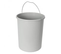 Ersatzeimer 15 L grau für Hailo MONO 15 L / MO Swing 40.1/15 / Eimer / Mülleimer / Abfalleimer / Einsatz