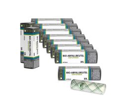 10er SET 10 L Abfallbeutel 10er Pack / Müllbeutel / Mülltüte / Biobeutel / Kompostbeutel / Bio4Pack