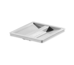 Deckel 1107269 für 15 L Einsätze des Hailo Abfallsorter Tandem / Verschlussdeckel / Biodeckel