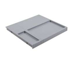 Hailo 1109729 Multideckel 450 signalgrau für Hailo SEPARATO K 45 Abfallsorter
