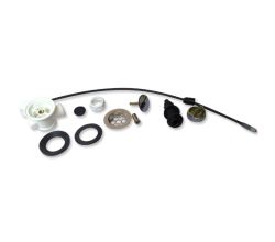 Ablaufgarnitur 1 1/2 Zoll Excenter für das große Becken der FRANKE COMPACT SOFT Spüle CSL 654 / CSC 670 / Excenterventil