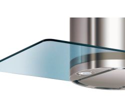 Glasschirm für FRANKE Dunstabzugshaube FTU 3807 I XS / TUBE Inselhaube