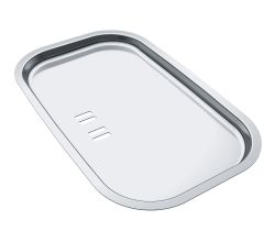 FRANKE Abtropfbecken 112.0461.952 aus Edelstahl für Spüle SPARK SKX 681 / Resteschale / Restebeckenschale