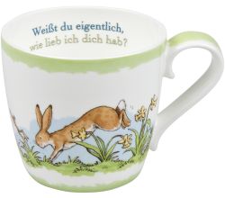 KÖNITZ 1120571531 Becher Weißt du eigentlich... 450 ml 4 Jahreszeiten - FRÜHLING, Bone China