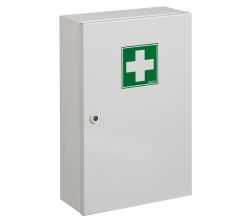 Rossignol 11649 CLINIX Arzneischrank 1-türig, weiß, abschließbar / Medikamentenschrank