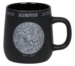 KÖNITZ Becher STERNZEICHEN - Scorpion - 395 ml aus Bone China Porzellan / Fassbecher