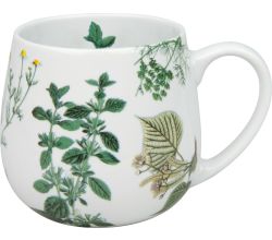 KÖNITZ 1111432135 Kuschelbecher 400 ml My favourite tea KRÄUTER, Porzellan / Becher Tee