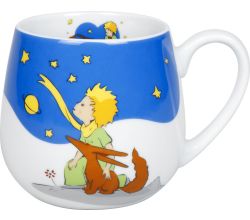 KÖNITZ 1111433037 Kuschelbecher DER KLEINE PRINZ - Beste Freunde - 400 ml Porzellan / Motivbecher