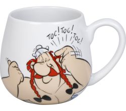 KÖNITZ 1111433039 Asterix Kuschelbecher Obelix 400 ml Porzellan / Motivbecher