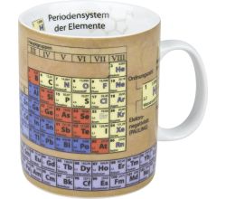 KÖNITZ 1113301064 Wissensbecher CHEMIE 490 ml aus Porzellan / Motivbecher