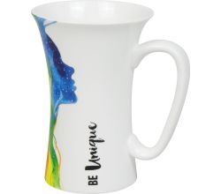 KÖNITZ 1120163002 Becher Mega Mug Be Unique 610 ml aus Bone China Porzellan