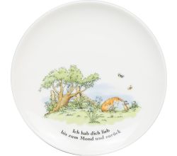 KÖNITZ 1142662893 Teller Ø 19,1 cm Weißt du eigentlich, wie lieb ich dich hab! aus Porzellan