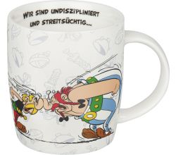 KÖNITZ Becher Asterix - aber wir lieben - 400 ml / Motivtasse