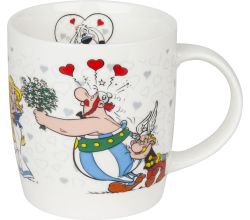 KÖNITZ Becher Asterix - Ich bin verliebt - 400 ml / Motivtasse