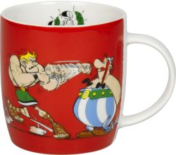KÖNITZ Becher Asterix Boxen - 400 ml / Asterix & Obelix Motivtasse
