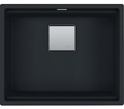 FRANKE Unterbauspüle KUBUS 2 KNG 110-52 mit Druckknopfventil / Fragranit