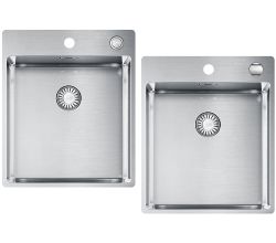 FRANKE Spüle BOX BXX 210-40 A in zwei Ventilvarianten / SlimTop / Flächenbündig