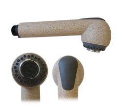 Brausekopf für Franke Armatur BAT 680 in Beige / FRANKE / Typ 680 / Ersatzbrausekopf / Ersatzbrause