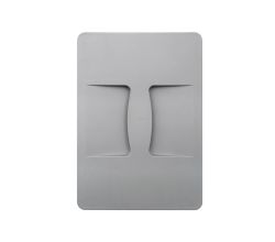 Deckel für FRANKE CUBE und TROLLEY 18 l Ersatzeimer grau (L x B x H) 333 x 210 x 10 mm