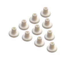 10er SET Ersatzgummifuß für FRANKE Rüstkorb / Gummifüße für Rüstkörbe / Standfüße / Pilzform