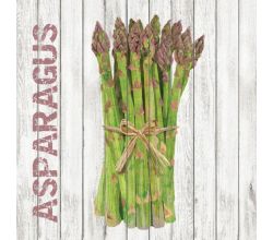 Servietten Harvest Asparagus 33 x 33 cm ppd 1332260