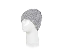 Heat Holders® Mütze Damen - grau meliert / Damenmütze / Beanie