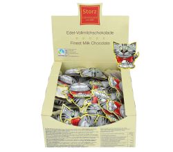 Storz 75er SET Kater, lose, 937,5 g (75 x 12,5 g) / Schokolade / Schoko Katze