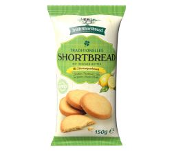 The Irish Shortbread Company Traditionelles Shortbread mit Zitronengeschmack 150 g / Butterkekse