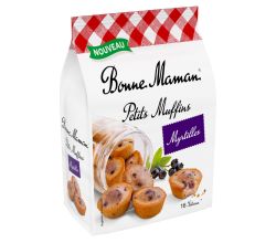 Bonne Maman Mini Muffin Blueberry 235 g / Blaubeer Mini-Muffins / Petits Muffins